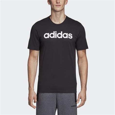 adidas shirt zwart logo